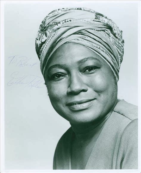 Esther Rolle Autographed Inscribed Esther Rolle Vintage Black Glamour Photographer