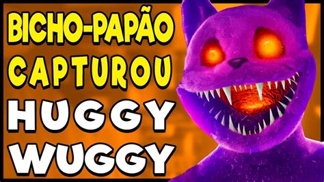 Huggy Wuggy Lutou Contra O Monstro Roxo De Poppy Playtime Veja O