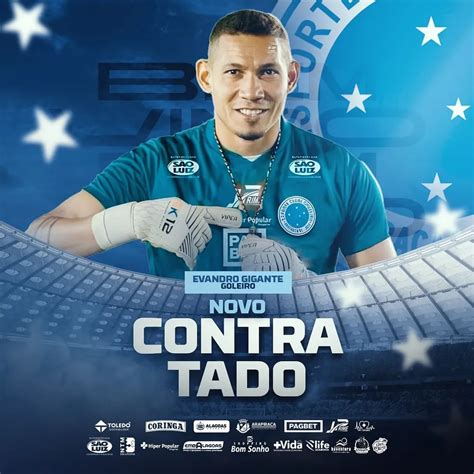 Cruzeiro Anuncia A Contrata O Do Goleiro Evandro Gigante Atleta