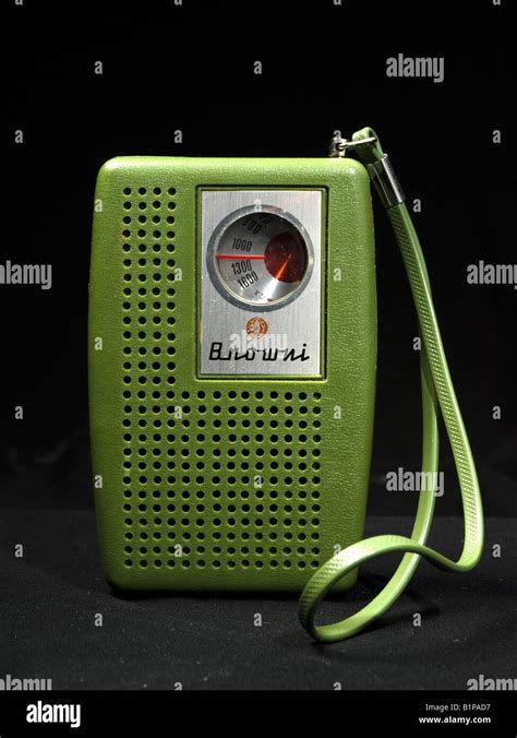 Vintage Transistor radio for AM Stock Photo - Alamy