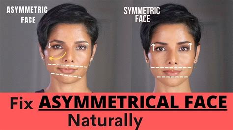 5 Natural Ways to Fix an Asymmetrical Face