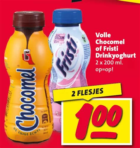 Volle Chocomel Of Fristi Drinkyoghurt X Ml Op Op Aanbieding Bij