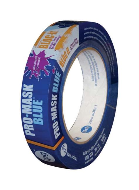 Ipg Pro Mask 0 94 In W X 60 Yd L Blue High Strength Masking Tape 1 Pk Ace Hardware