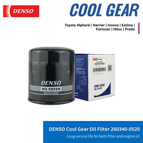 Denso Oil Filter Yzzd For Toyota Hilux Vigo Kun