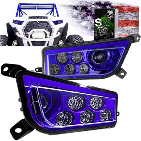 Amazon Slk Customs Non Halo Rzr Led Headlight Compatible With