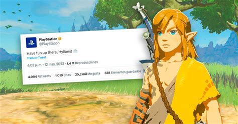 PlayStation Anima A Disfrutar De Zelda Tears Of The Kingdom Con Un