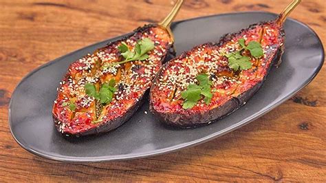 Baked Eggplant With Sweet Chilli Sauce Sweet Chilli Sauce Sweet Chilli Sauce Recipe Chilli