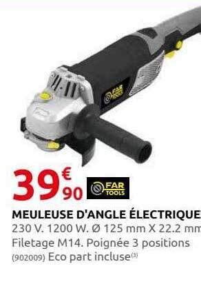 Promo Meuleuse d angle électrique far tools chez Rural Master