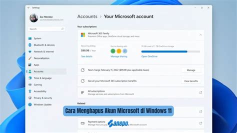 2 Cara Menghapus Akun Microsoft Di Windows 11 Paling Mudah