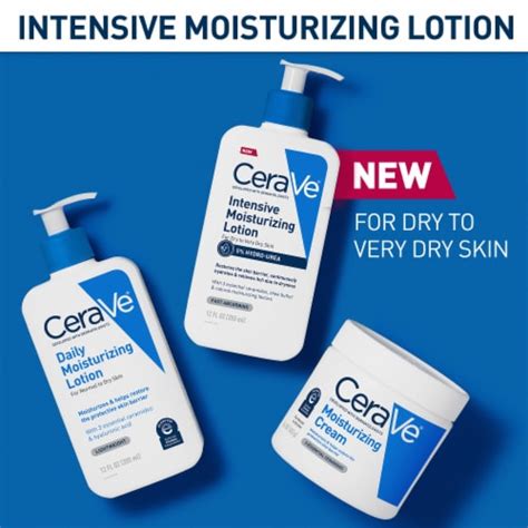 Cerave Intensive Moisturizing Body Lotion With Hydro Urea For Dry Skin