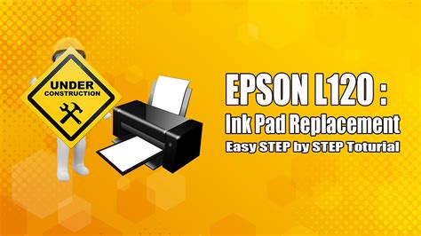 Epson L Waste Ink Pad Replacement Step By Step Procedure Youtube