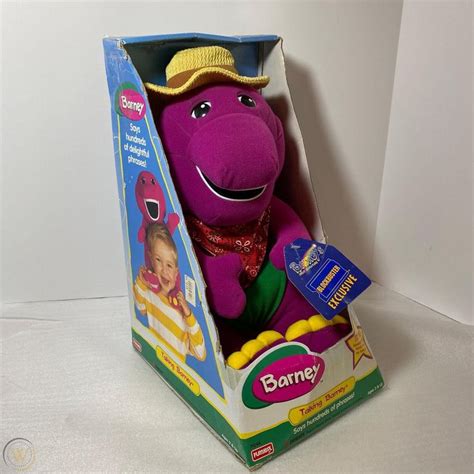 Talking Barney Great Adventure Blockbuster Exclusive Playskool