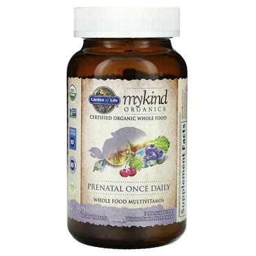 Garden of Life mykind Organics Prenatal Multi 90 Tablets - Walmart.com