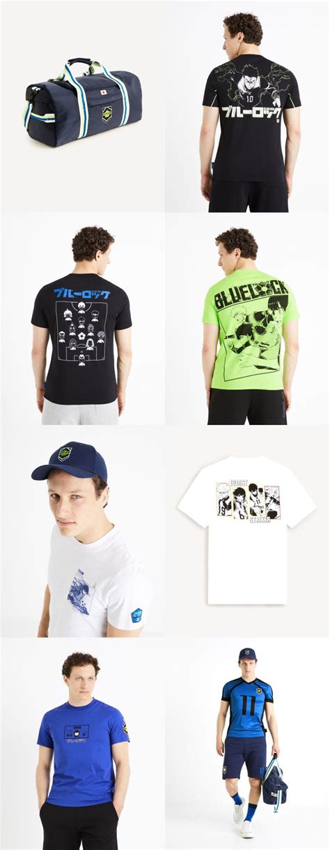 Découvrez la nouvelle collection Blue Lock chez Celio : des vêtements ...