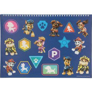 Schetsboek Paw Patrol Met Stickers Kantoorartikelen Online De