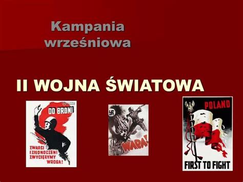 PPT II WOJNA ŚWIATOWA PowerPoint Presentation free download ID 5263924