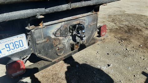 Installing A Pintle Hitch On A Dump Truck Youtube