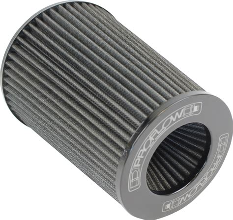 Proflow Air Filter Pod Style Black 190mm High 76mm 3in Neck Pfeaf