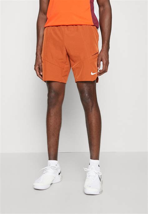 Nike Performance Advantage Short Kurze Sporthose Dark Russet White