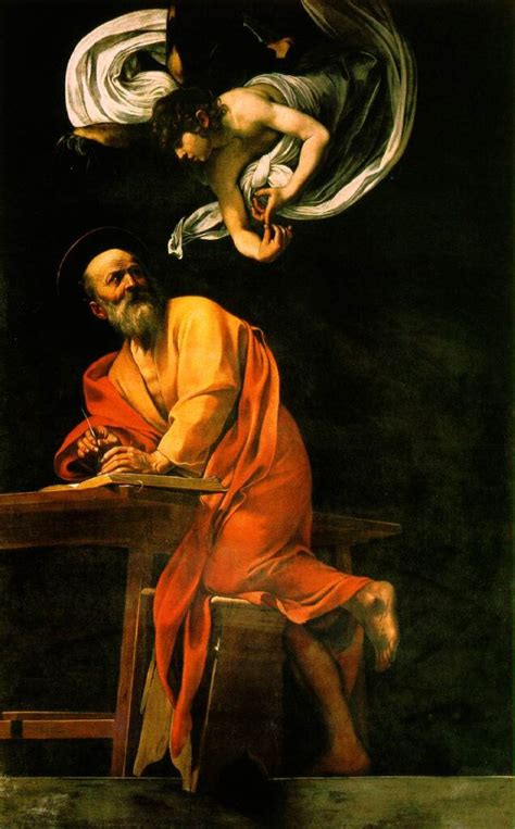 CARAVAGGIO'S ST MATTHEW AND THE ANGEL