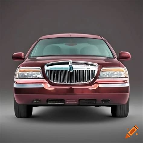 Maroon Lincoln Town Car Ultimate Sedan