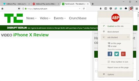 Firefox Add On Adblock Plus Released As A Webextension Ghacks Tech News
