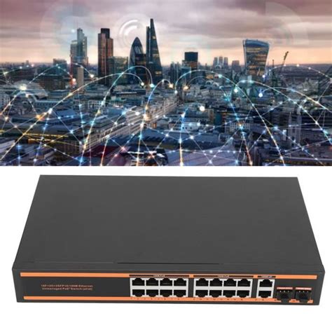 Sonew Switch Ethernet Poe Ports Gigabit Plug And Play M M