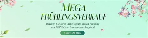 FEZiBO Frühjahrs-Mega-Sale: 48 heiße Countdown-Angebote und Bestseller ...