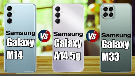 Galaxy M14 Vs Galaxy A14 5g Vs Galaxy M33 Comparison Youtube