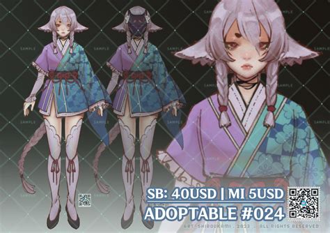 Discord Toyhouse Adopt 024 Auction By Shiroukami On Itaku