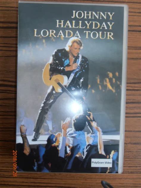 Johnny Hallyday Lorada Tour Cassette Vhs Eur Picclick Fr