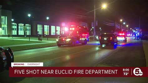 1 Dead 4 Wounded In Shooting Outside Euclid Fire Station On East 222nd