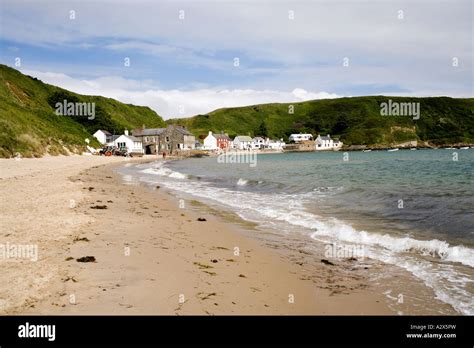 Porth Dinllaen From Morfa Nefyn Lleyn Peninsula North Wales Stock