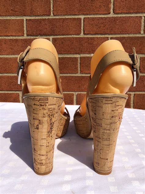 Michael Kors Ivana Sandal Nude Women Platform Open To Gem