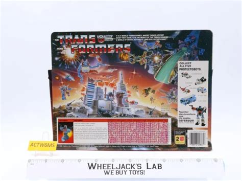 Hot Spot Complete W NICE BOX BUBBLE Vintage Hasbro G Transformers Wheeljack S Lab