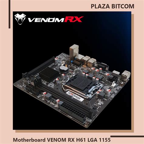 Jual Motherboard VENOM RX H61 LGA 1155 BITCOM PLAZA Shopee Indonesia