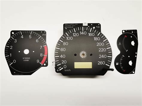 Speedometer Conversion Set Rs Rsx Eu Spec Kph Mitsubishi