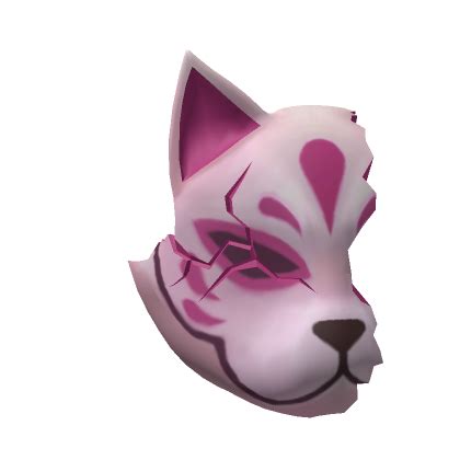 Half Pink Kitsune Mask S Code Price Rblxtrade