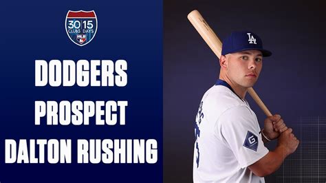 Clubs In Days Dodgers Prospect Dalton Rushing Youtube