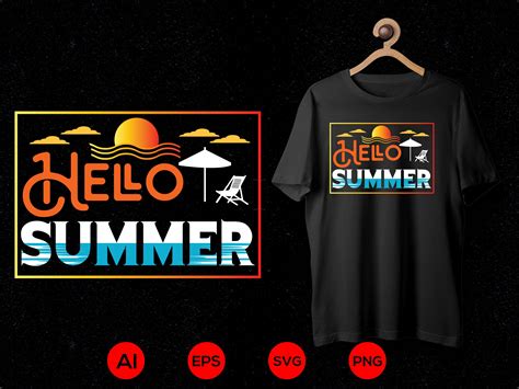 Summer T Shirt Design 08 Graphic By Nishatahmmadbd61 · Creative Fabrica