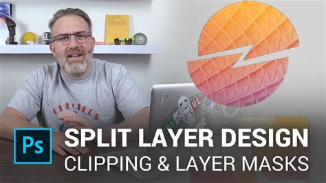 Create Split Layer Designs Using Clipping Masks Layer Masks In Adobe