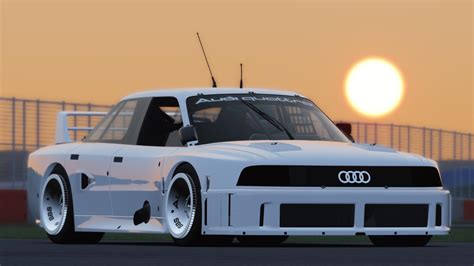 Audi 90 Quattro Imsa Gto 1989 In Plain White R Assettocorsa