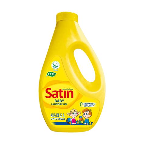 Гель для стирки детской одежды Satin Natural Balance 65 стирок, 2 л ...