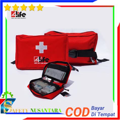 4life First Aid Car Kit Tas P3k Mobil Isi Lazada Indonesia