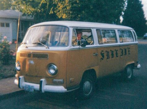 My 1971 Vw Sublime Van My Mom Made The Stencils And Helped Me Paint