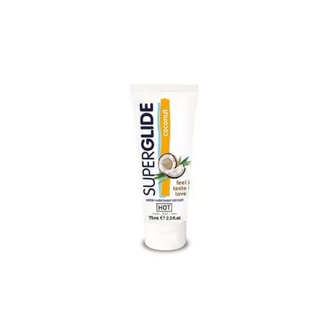 HOT SUPERGLIDE Waterbased Lubricant Edible World Of HOT