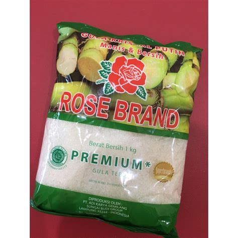 Jual Rose Brand Gula Putih Pasir Kg Shopee Indonesia