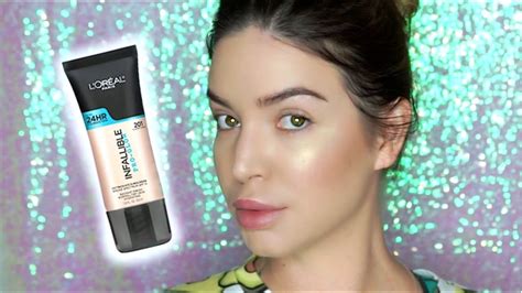 Loreal Pro Glow Foundation Friday Review Demo Youtube