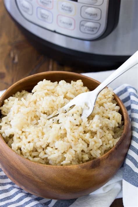 Instant Pot Brown Rice Kristines Kitchen