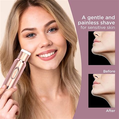 Professional In Women Epilator Electric Razor Hair Removal Painless Face Shaver Bikini Pubic